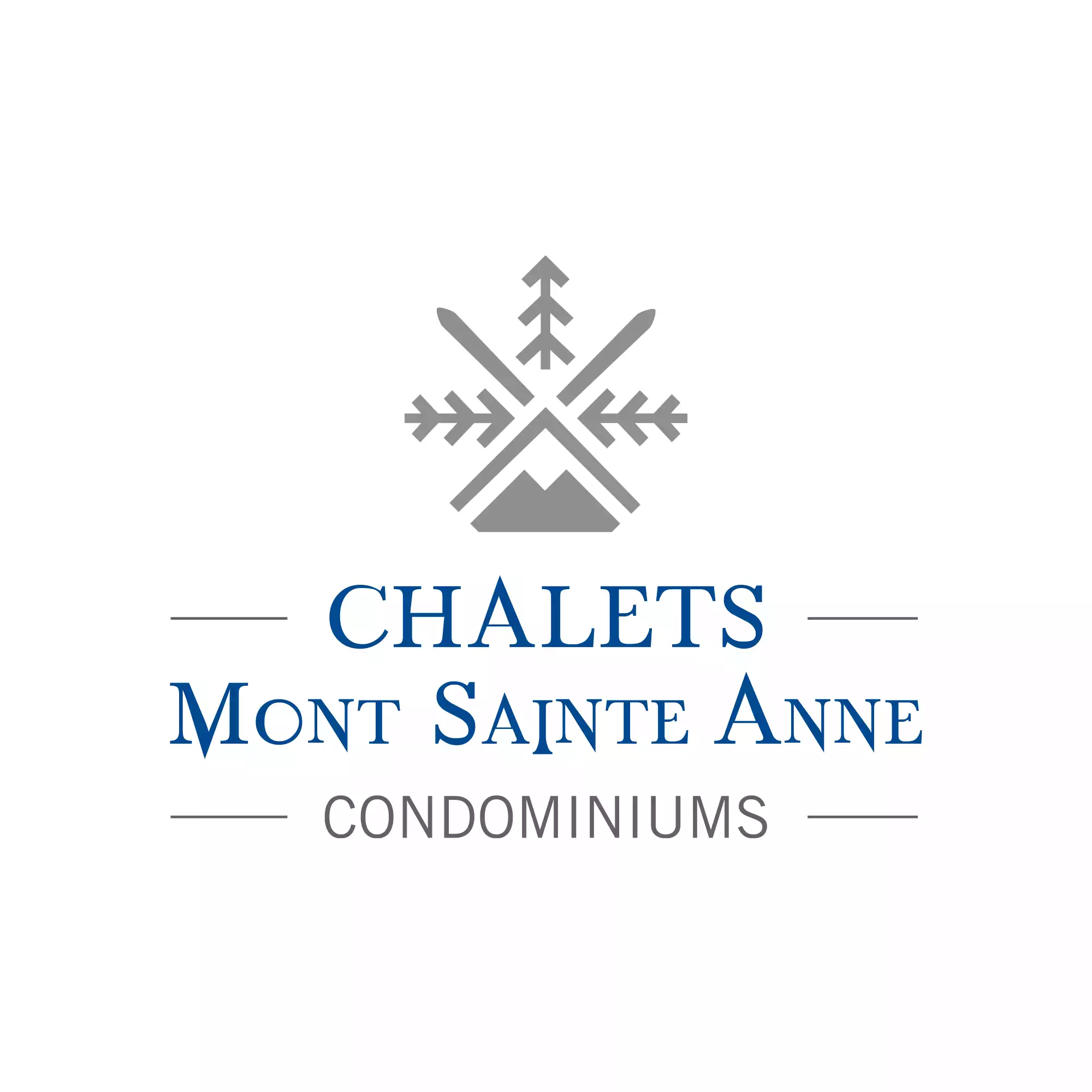 Nouveau logo de Chalets Mont Sainte-Anne