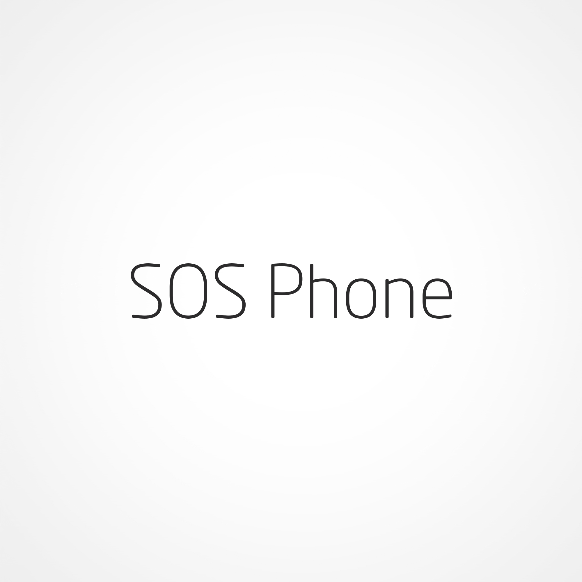 Animation des esquisses lors de la création du logo de SOS Phone