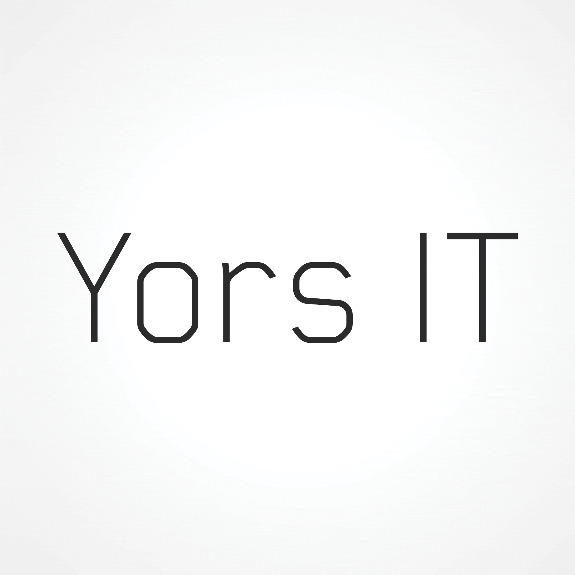 Animation du processus de conception du logo de Yors IT
