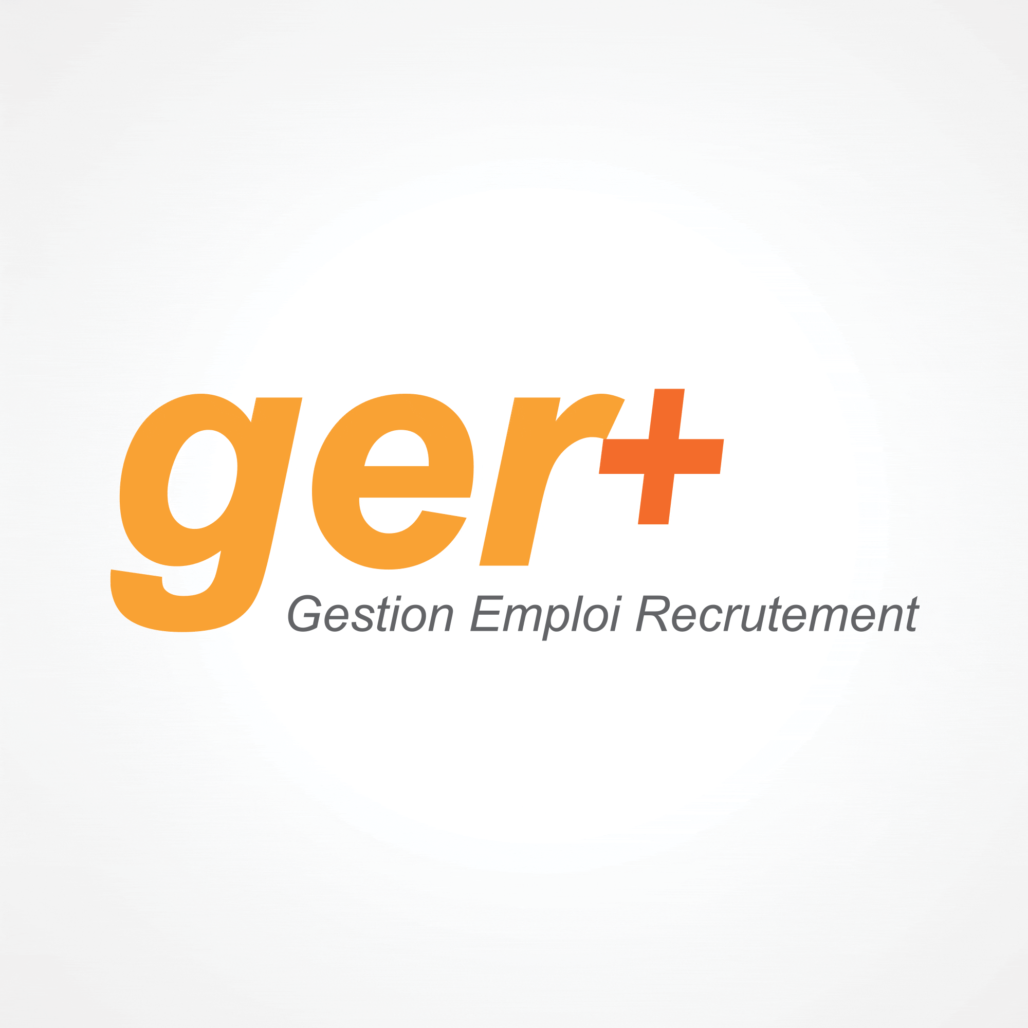Animation du processus de conception du logo de GERPLUS