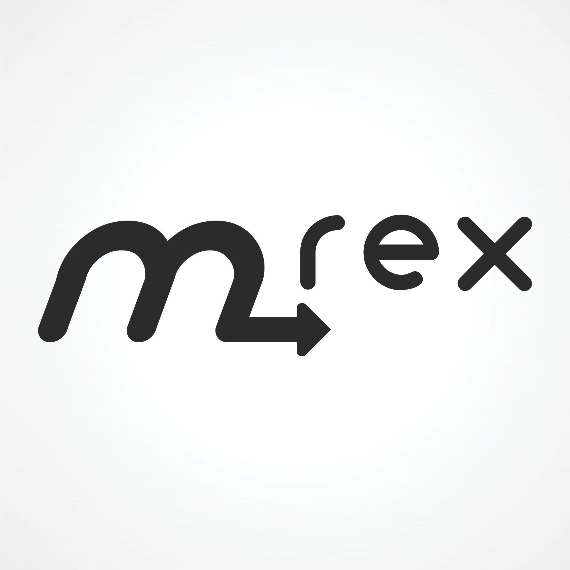 Animation du processus de conception du logo de MREX