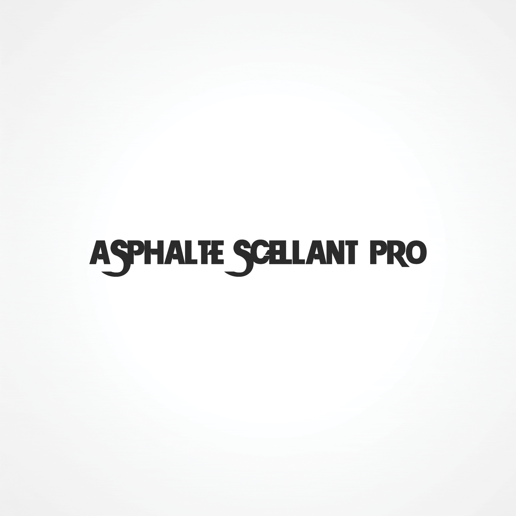 Processus de création du logo de Asphalte Scellant Pro